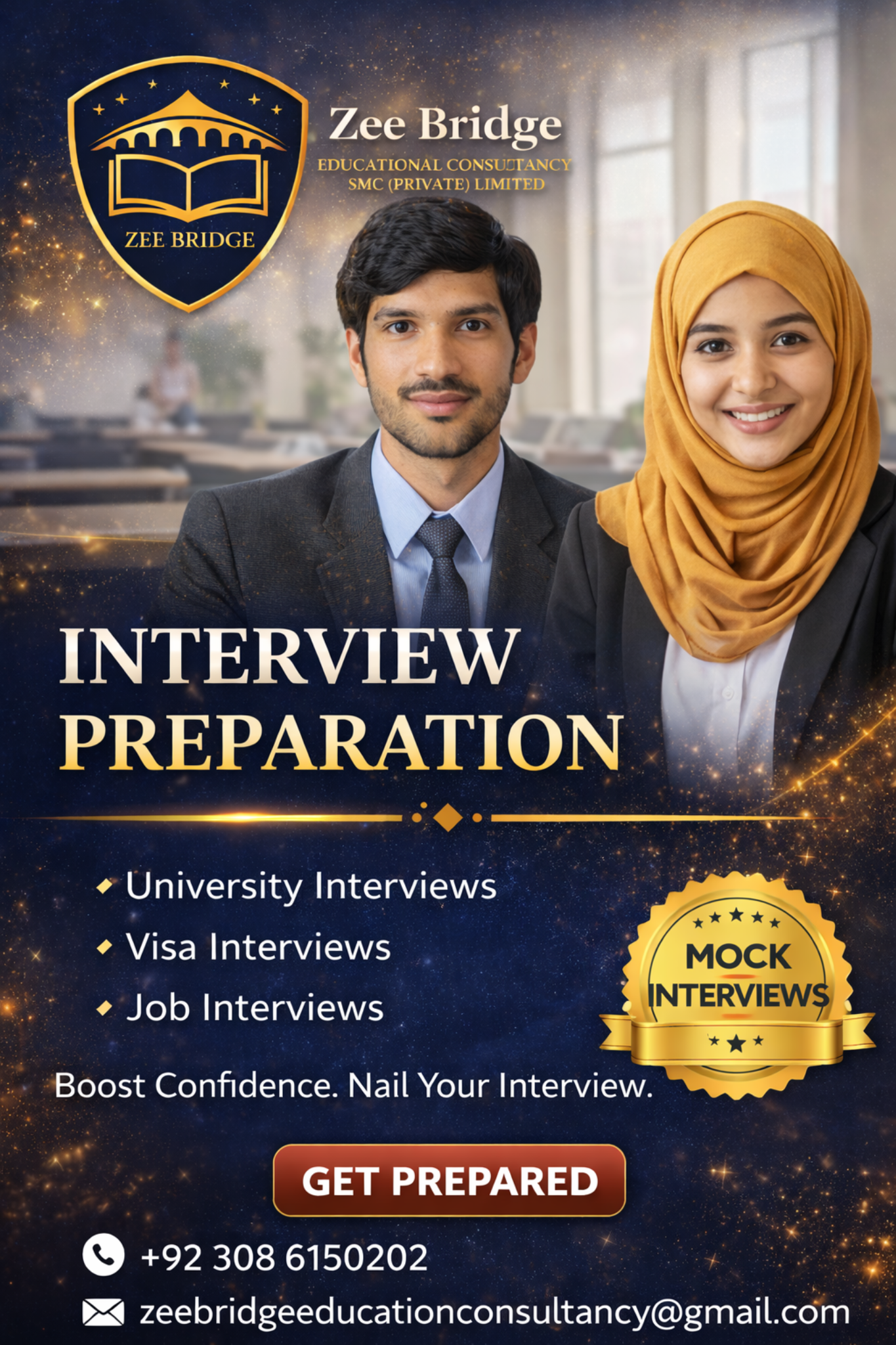 Interview Preparation – Zee Bridge Educational Consultancy